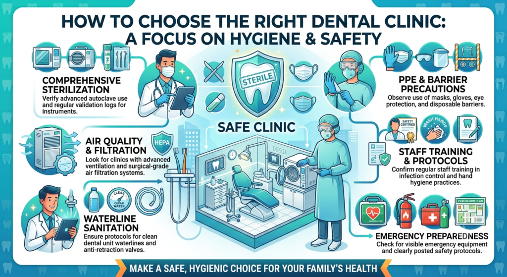 How to choose the right dental clinic in 10 simple steps