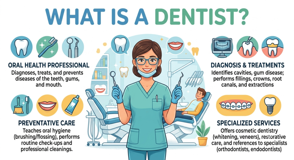 What's the difference between a dentist and an endodontist?