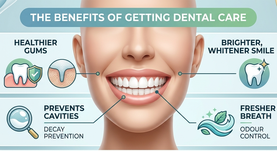 Benefits Of Getting Dental Care
